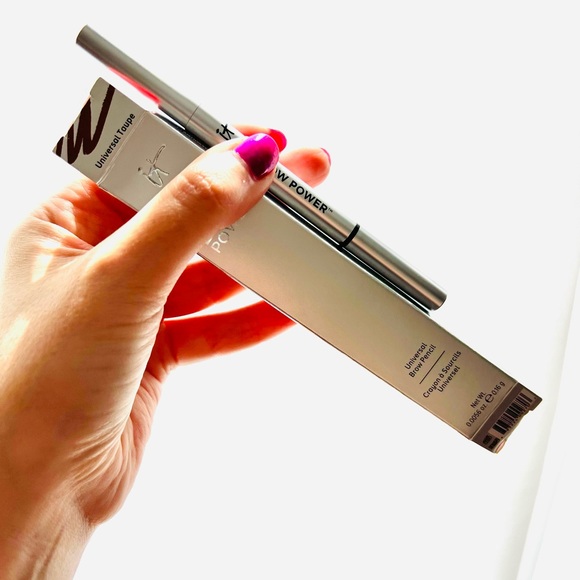 NIB IT Cosmetics Brow Power Universal Eyebrow Pencil in Universal Taupe - Picture 6 of 12